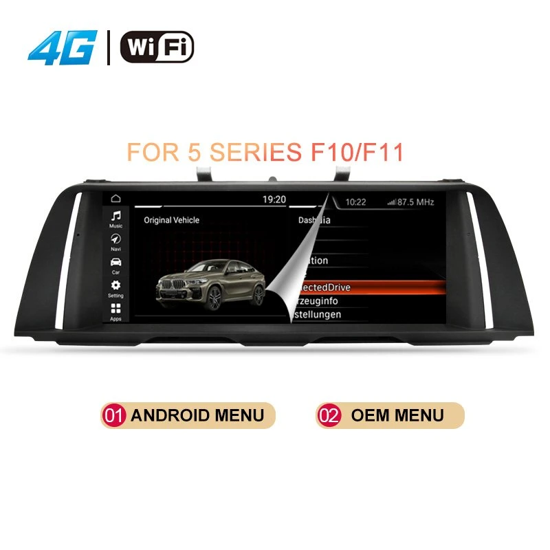 8.8" Car Head Unit for BMW X3 F25 X4 F26 2014 2015 2016 Android 12 Auto Radio Stereo GPS Navi 4G WiFi Mirror Link RDS Nbt Cic