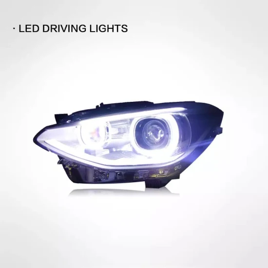 高品質 BMW 1 シリーズ F20 ヘッドライトに適した高 LED エンジェルアイデイタイムランニングライト付き